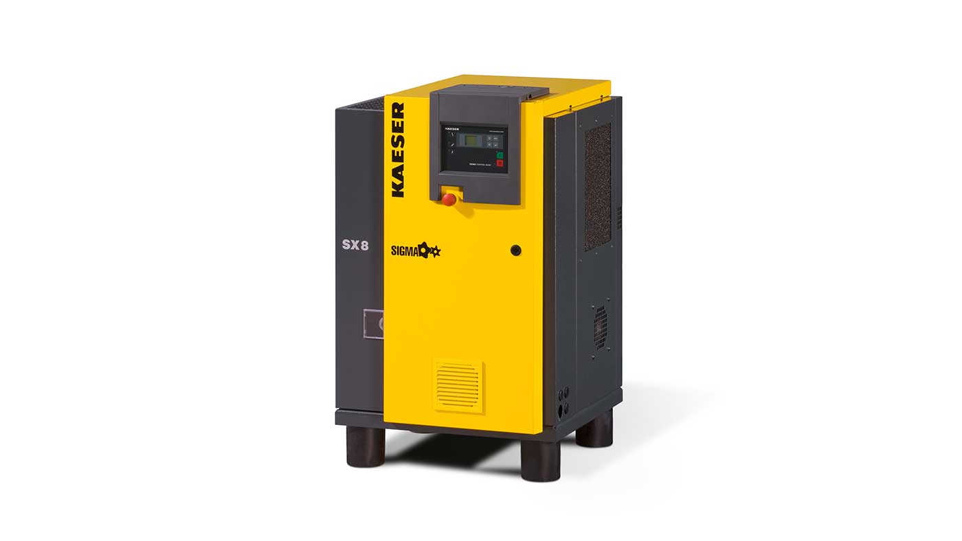 The Redesigned Sx Rotary Screw Compressor Range From Kaeser