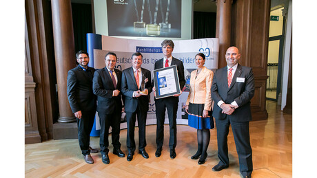 Kaeser honoured as “Training Ace”