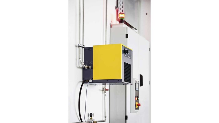 Kryosec refrigeration dryer for compressed air treatment