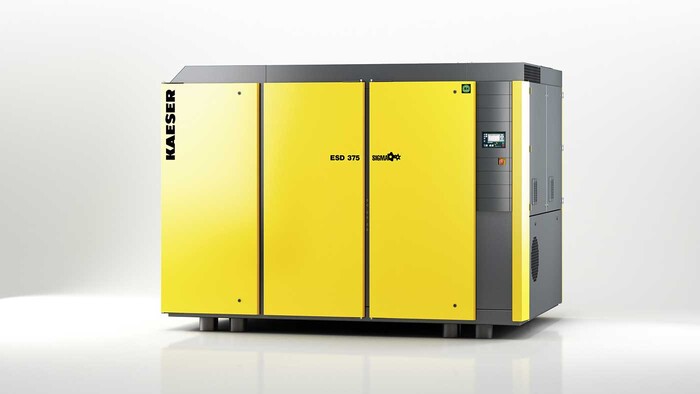 ESD rotary screw compressor