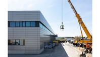 Hall 14 topping out ceremony at Kaeser Kompressoren