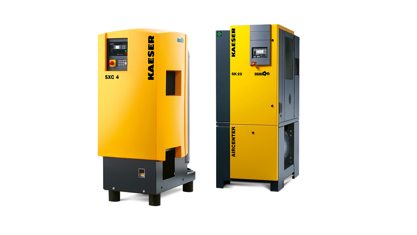 Oil-injected rotary screw compressors - KAESER KOMPRESSOREN