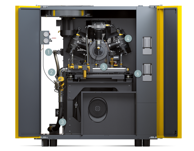 ส่วนประกอบบูสเตอร์ขนาดเล็ก ซีรีส์ DN C (ด้านหน้า)