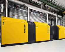 สถานีโบลเวอร์โรตารีแบบลอนสำหรับโรงงานบำบัดน้ำเสียเมือง Manching