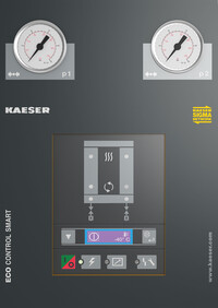 พารามิเตอร์การทำงานและข้อความมีพร้อมให้บริการในแบบเรียลไทม์ด้วยตัวควบคุม ECO CONTROL SMART
