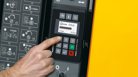 SIGMA CONTROL MOBIL สำหรับคอมเพรสเซอร์เคลื่อนที่จาก KAESER KOMPRESSOREN
